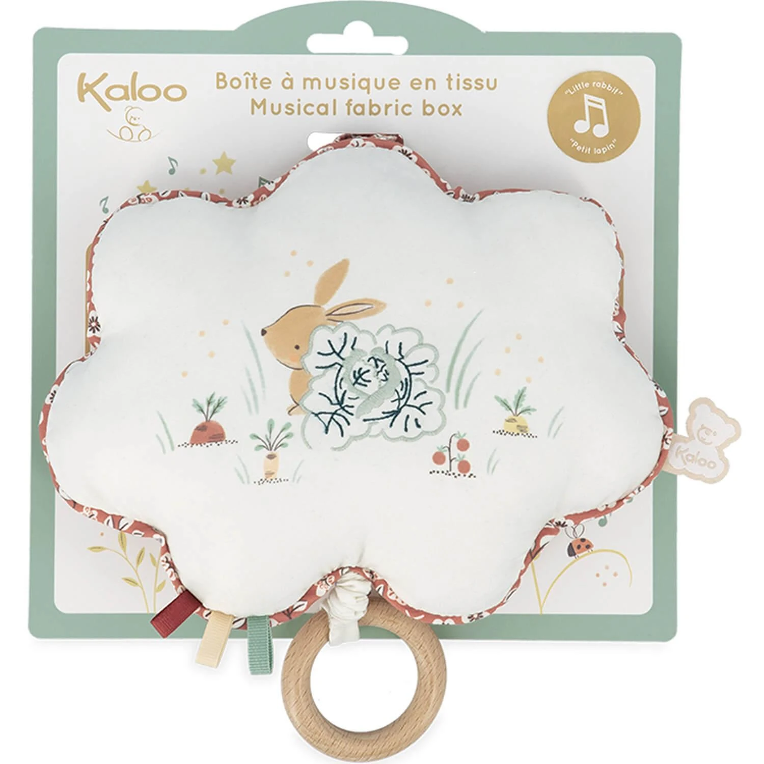 Kaloo Boîte à Musique En Tissu Mon Petit Lapin – Image 3
