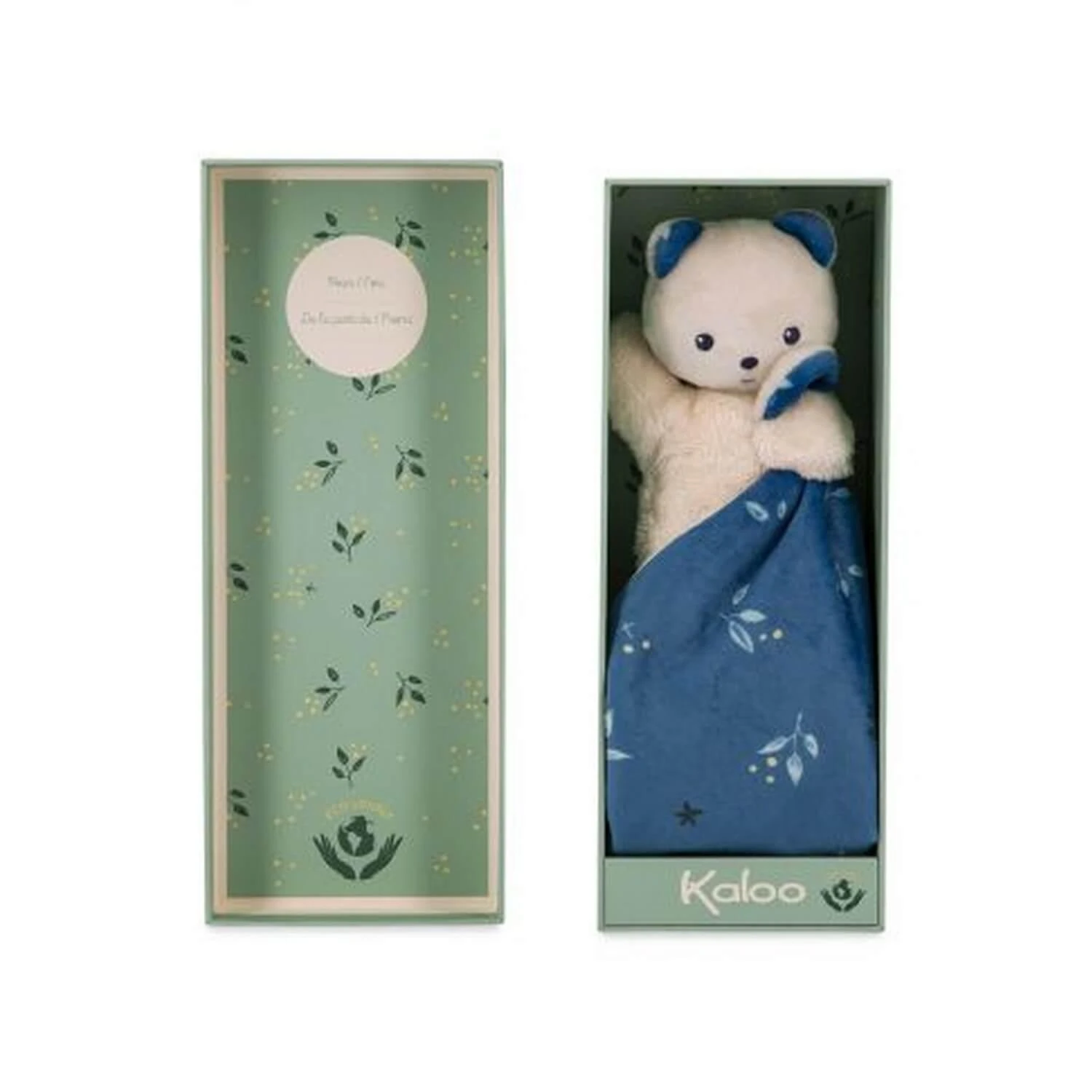Kaloo Carré Douceur : Doudou Ours Noctambule – Image 4