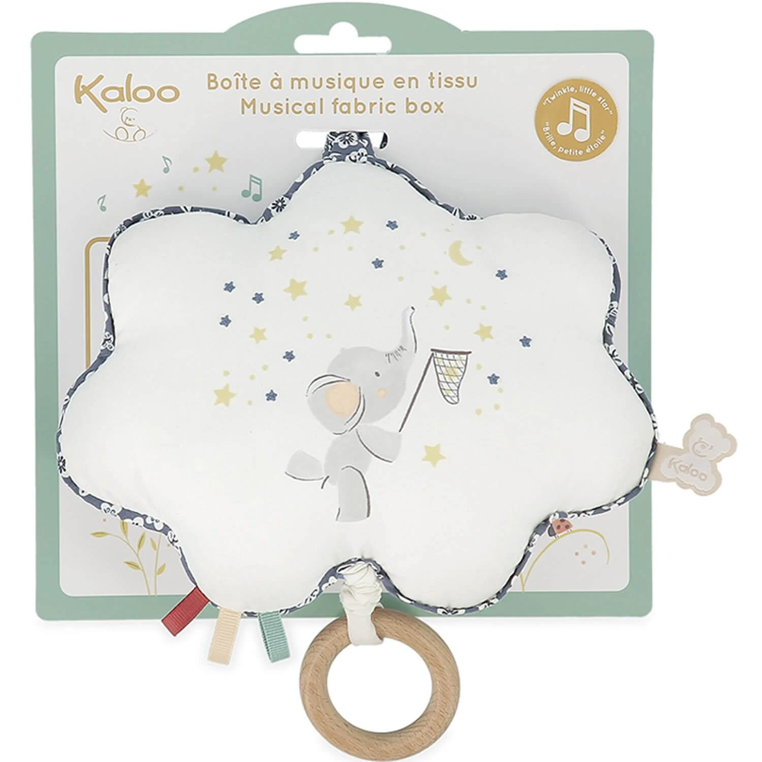 Kaloo Boîte à Musique En Tissu Brille Brille Petite étoile – Image 4