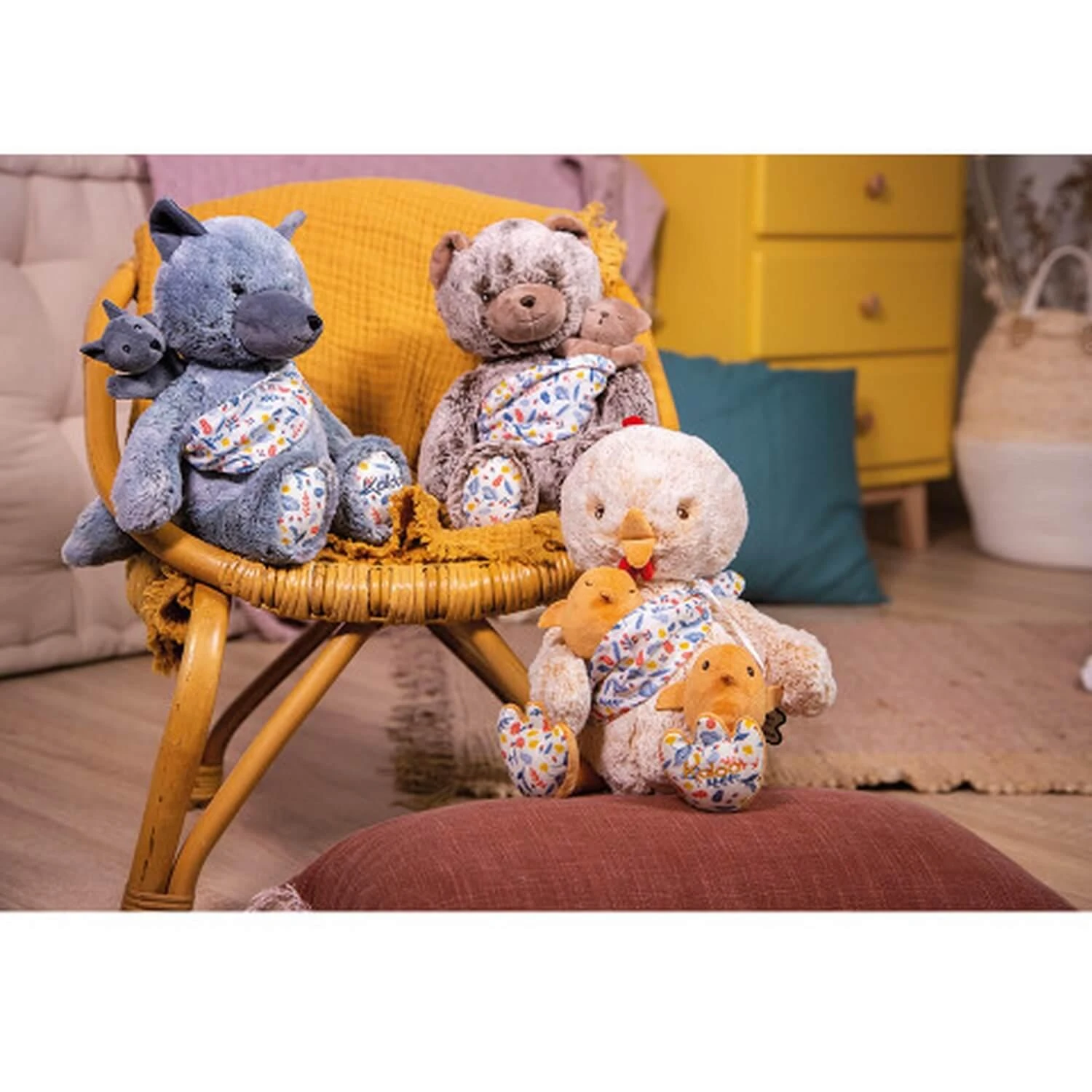 Kaloo Linoo : Peluche Papa Ours Oscar – Image 5