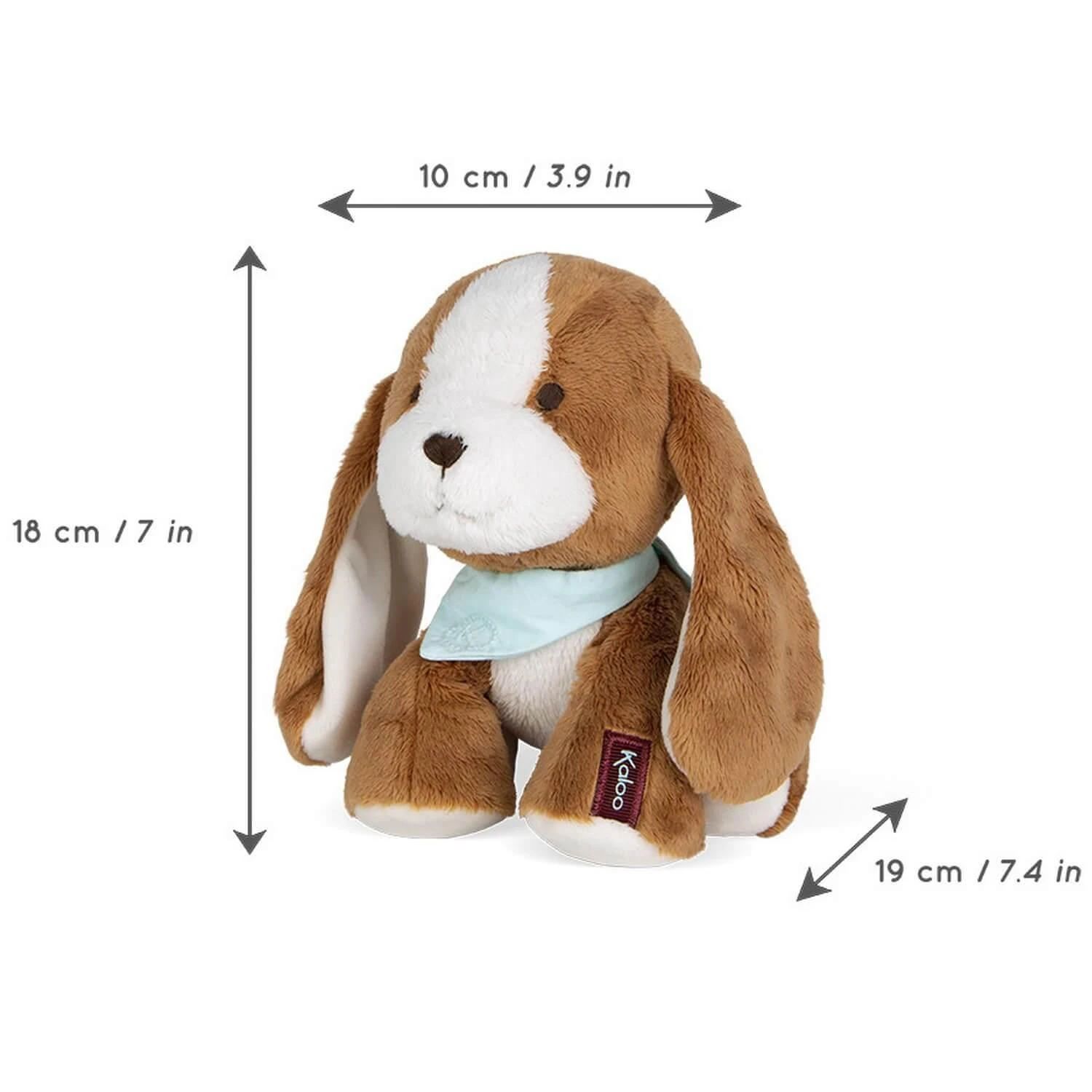 Kaloo Les Amis : Peluche 18 Cm Chien Tiramisu – Image 5