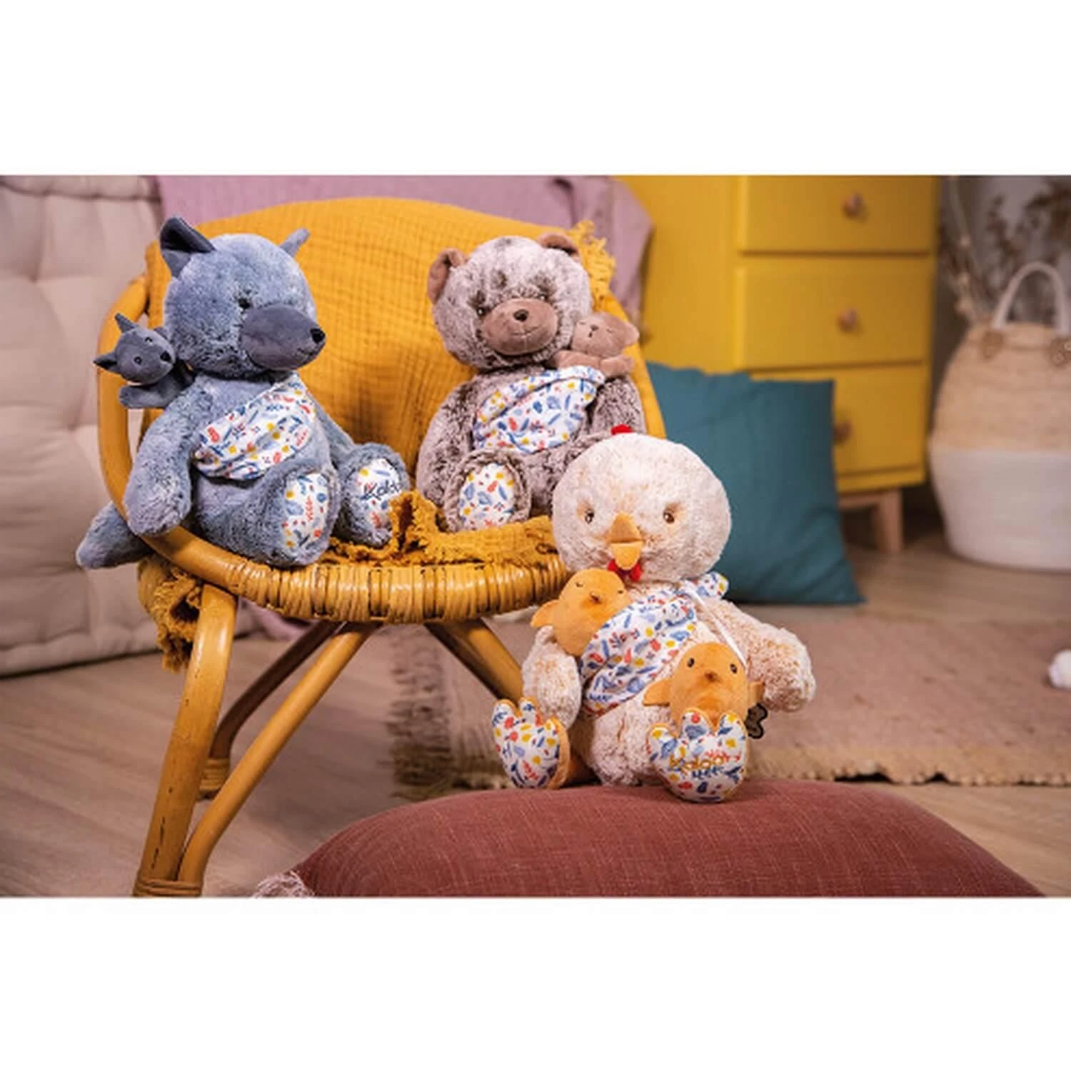 Kaloo Linoo : Peluche Papa Poule Paul – Image 5