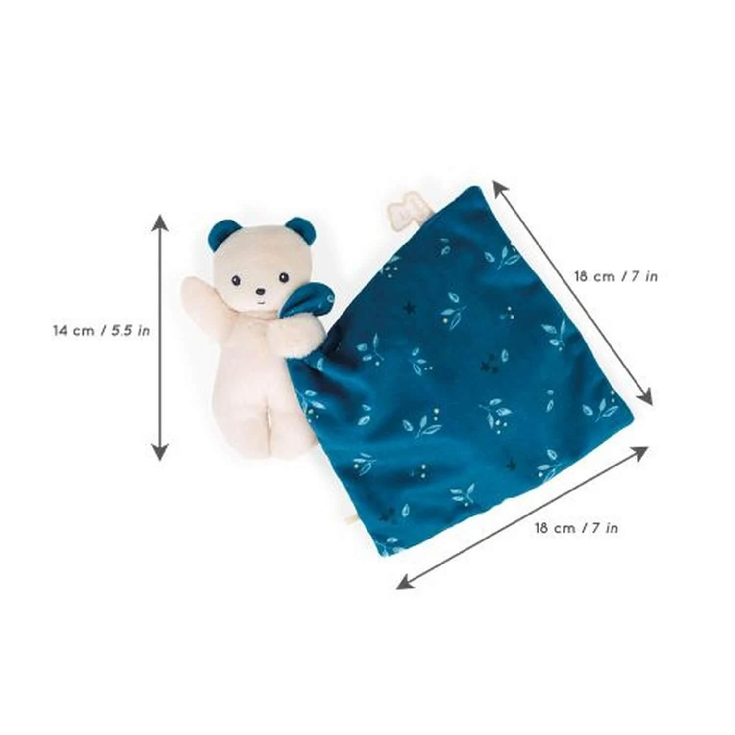 Kaloo Carré Douceur : Doudou Ours Noctambule – Image 5