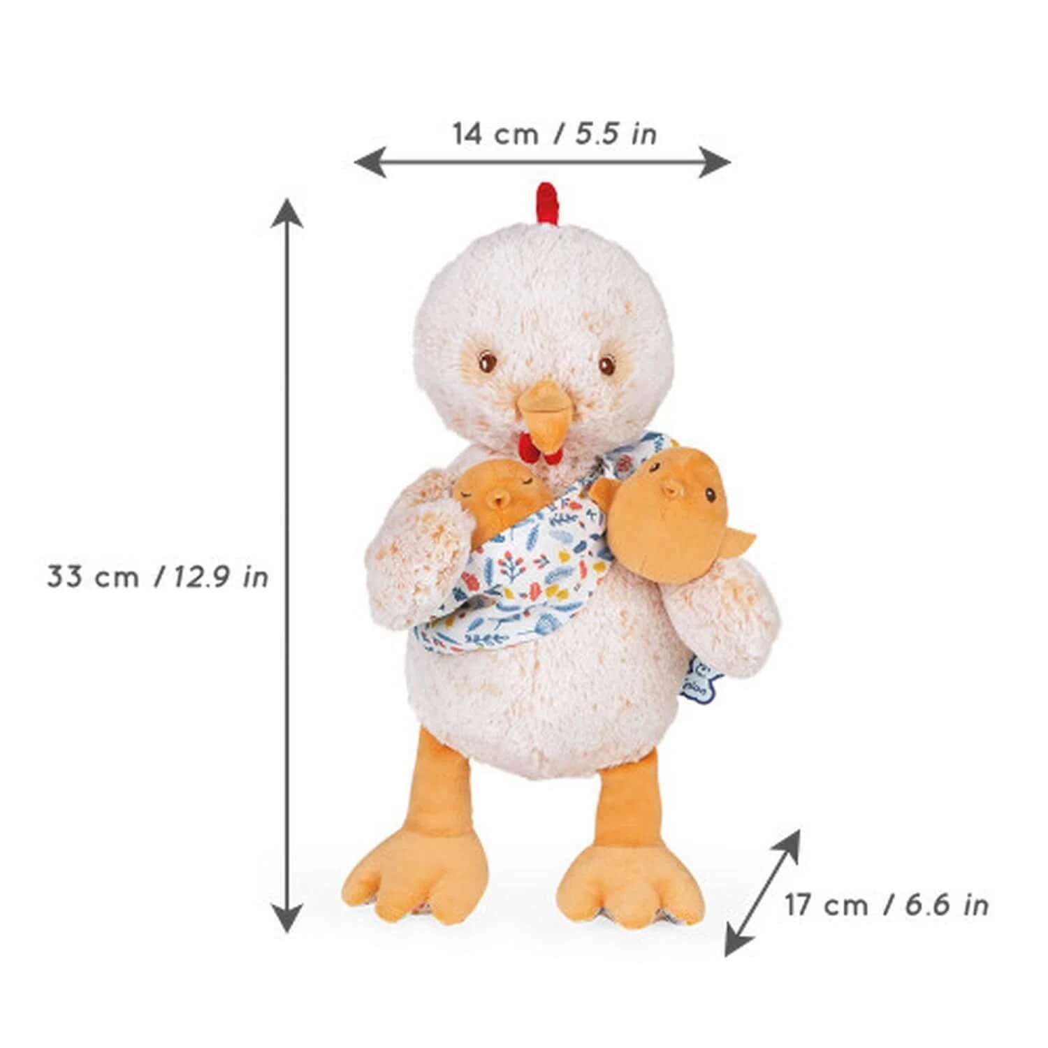 Kaloo Linoo : Peluche Papa Poule Paul – Image 6