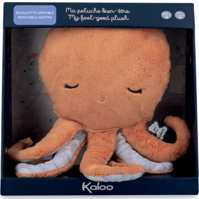 Kaloo Peluche Bouillotte Bien-ĂȘtre Poulpe Petit Calme (28 Cm) â Image 5