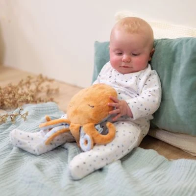 Kaloo Peluche Bouillotte Bien-ĂȘtre Poulpe Petit Calme (28 Cm) â Image 7