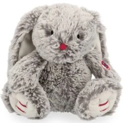 Kaloo Peluche Lapin Gris Prestige Leo (24 Cm)