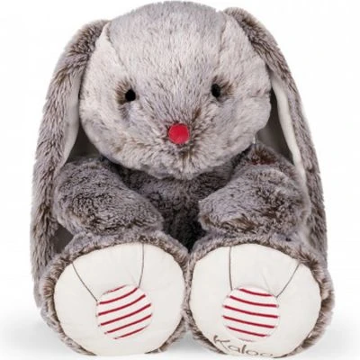 Peluche Lapin Léo Rouge Kaloo (55 Cm)