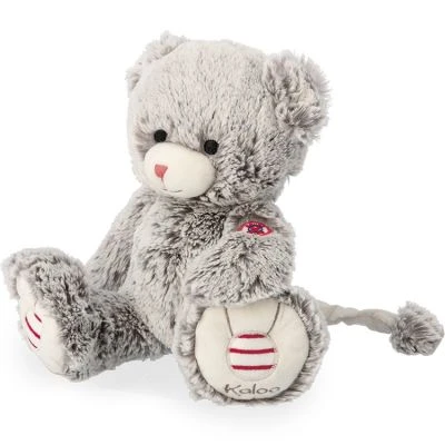 Kaloo Peluche Musicale Ours Gris Prestige Mae (31 Cm) – Image 3
