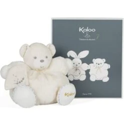 Kaloo Peluche Patapouf Ourson Crème Perle (25 Cm)