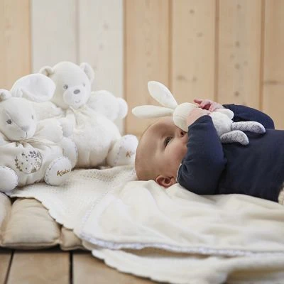 Kaloo Peluche Patapouf Ourson Crème Perle (25 Cm) – Image 5