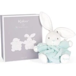 Kaloo Peluche Plume Patapouf Lapinou Vert D'eau (16 Cm)