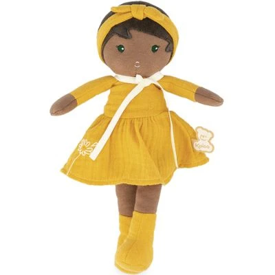 Kaloo Poupée Souple Ma Première Poupée Naomie Jaune (25 Cm)